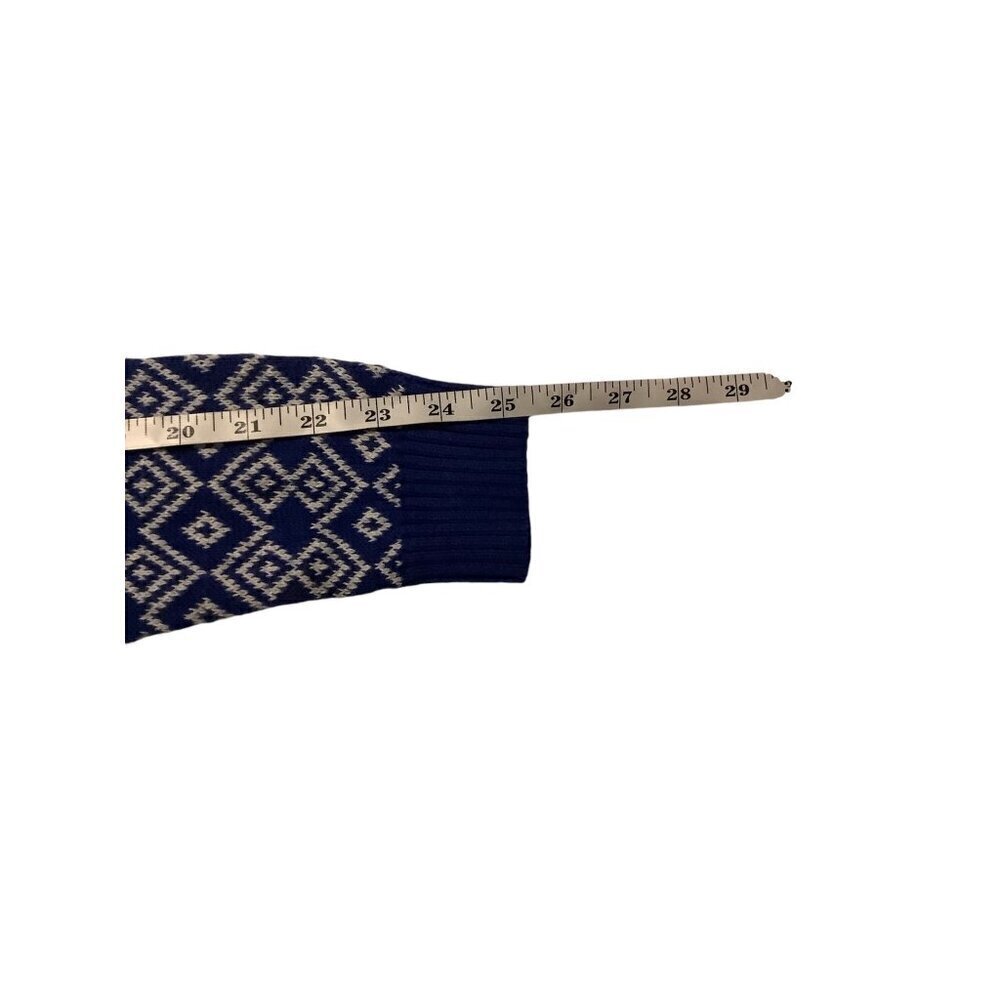 Blizzard Bay Llama Blue & White Christmas Sweater - Picture 6 of 9